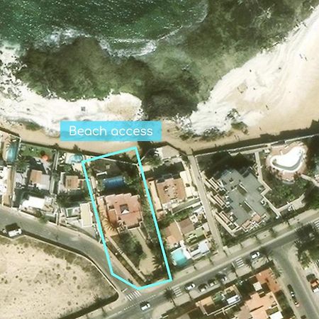 Villa Los Flamencos By Veaco- Beachfront & Pool コラレホ エクステリア 写真