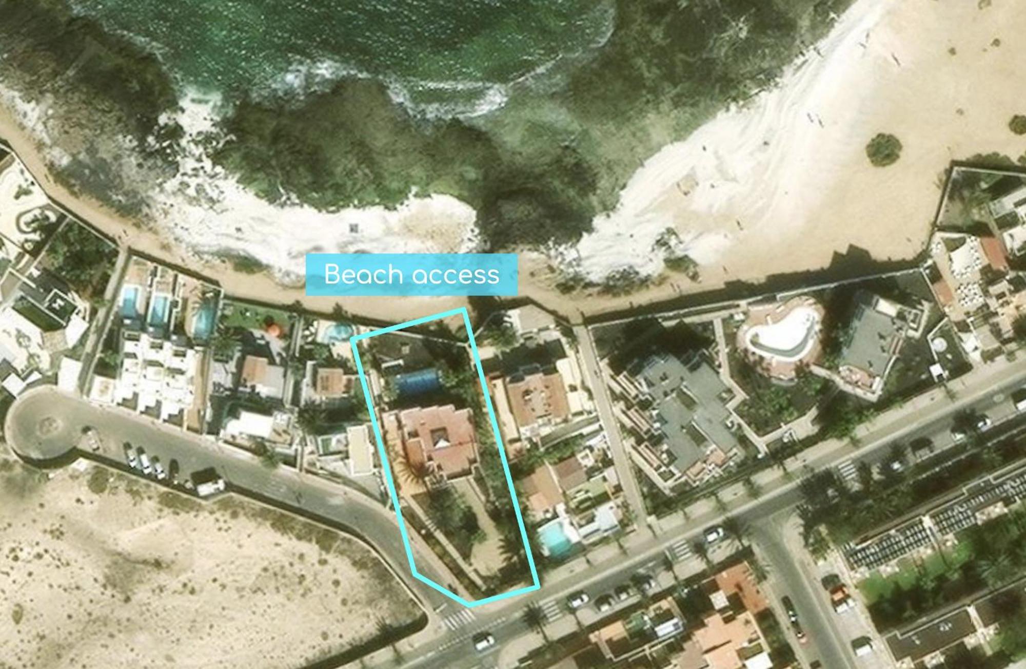 Villa Los Flamencos By Veaco- Beachfront & Pool コラレホ エクステリア 写真